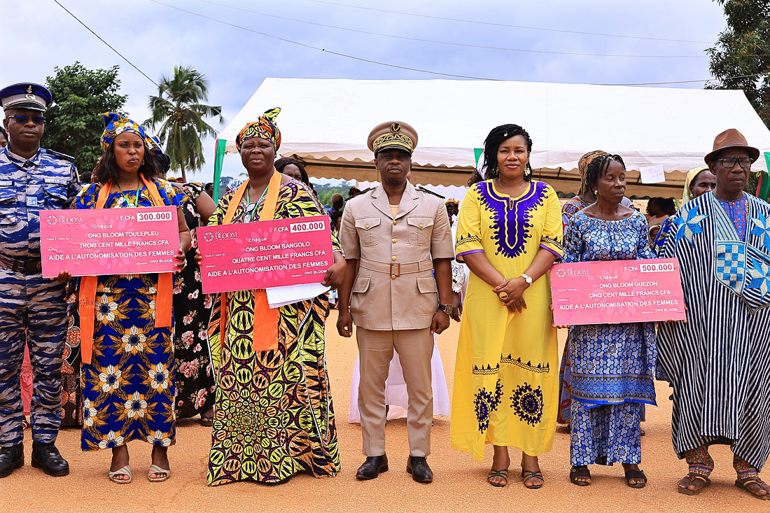 L’ONG BLOOM APPUIE LES FEMMES DES SECTIONS BLOOM DU DISTRICT DES MONTAGNES