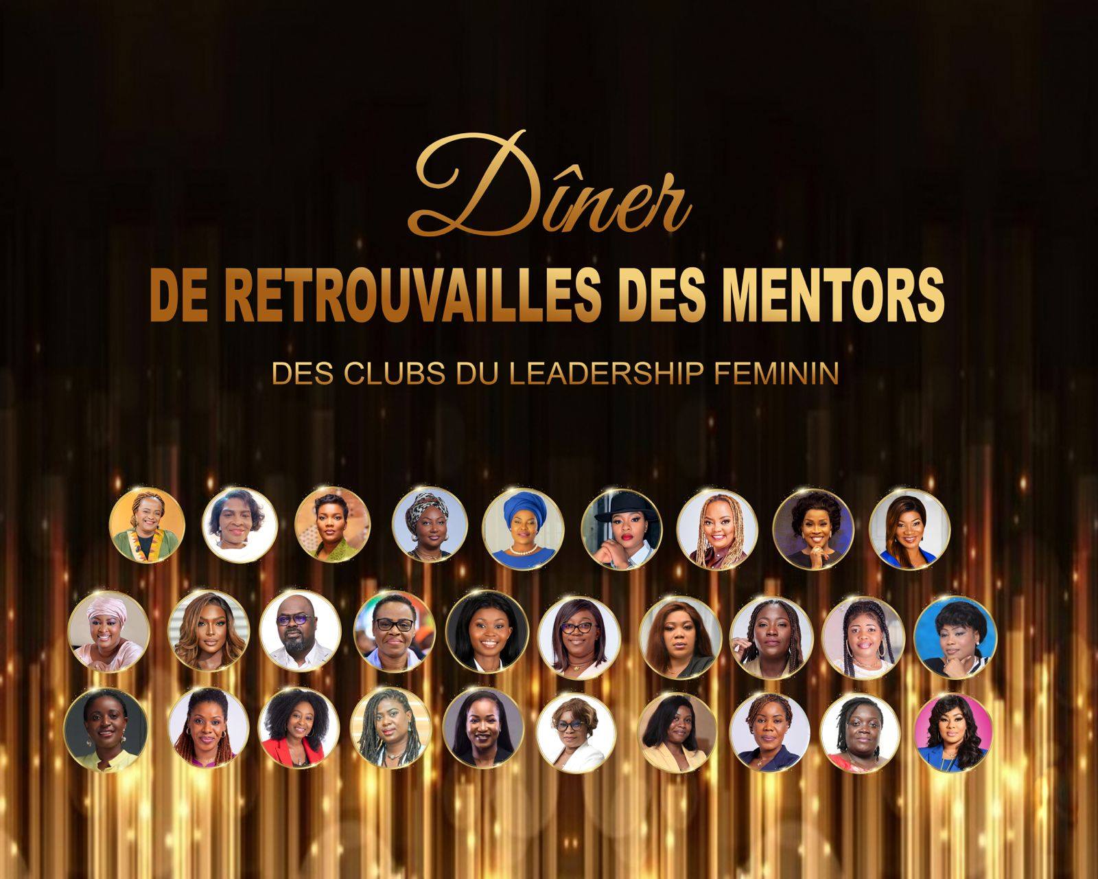 DÎNER DE RETROUVAILLES DES MENTORS DES CLUBS DE LEADERSHIP FÉMININ