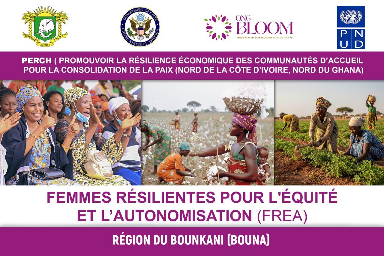 MISE EN œUVRE DU PROJET " FEMMES RéSILIENTES POUR L’ÉQUITé ET L’AUTONOMISATION (FREA)"