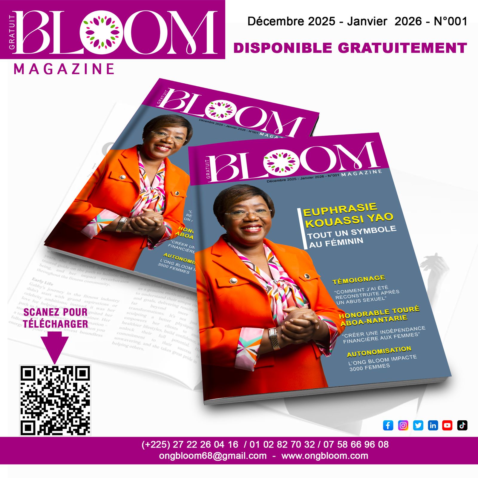 PARUTION DU BLOOM MAGAZINE